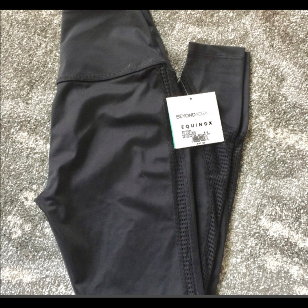 NEW Beyond Yoga x Equinox Mesh Leggings